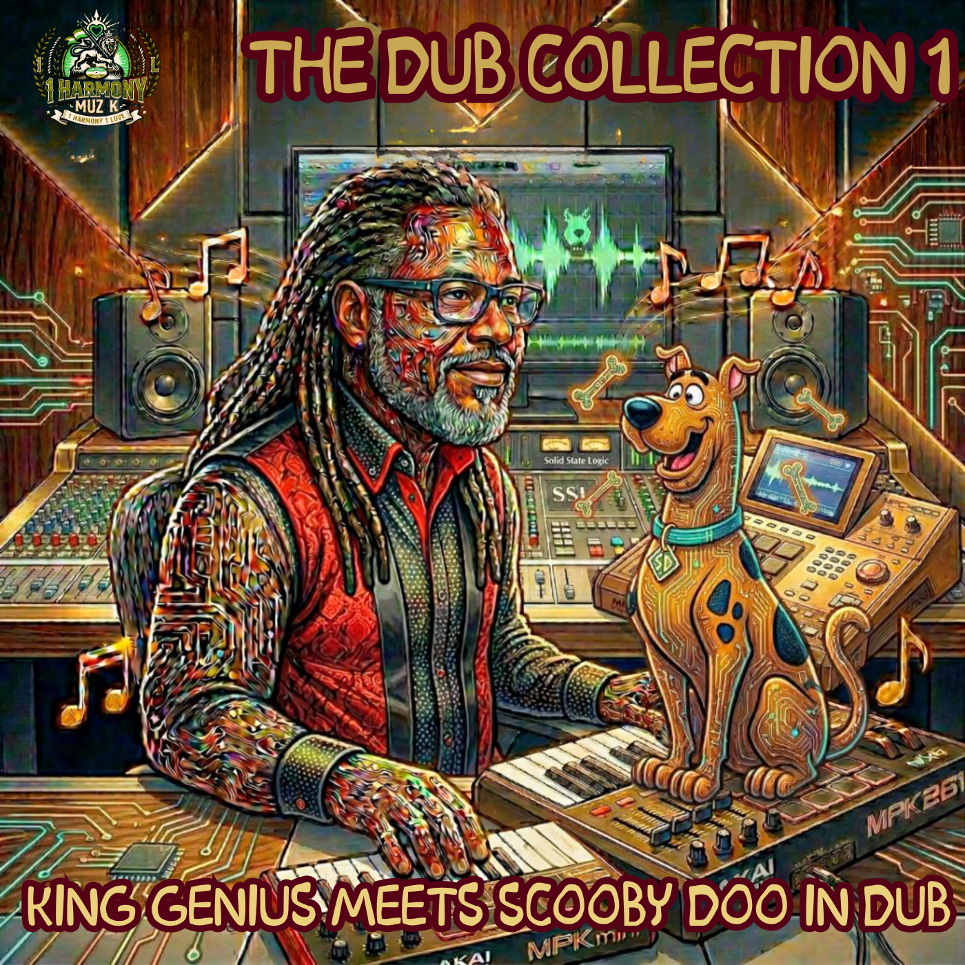 THE DUB COLLECTION 1 KING GENIUS MEETS SCOOBY DOO IN DUB artwork